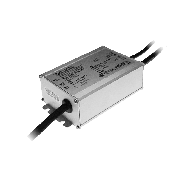 VS  40W  IP67  110-1050mA    28 - 57V  DIM(1-10V)  ECXd 1050.582   117х67х37мм - драйвер VS