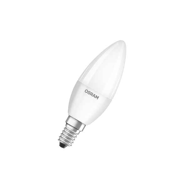 LS CLB 75  7,5W/827 220-240V FR  E14 806lm     200° 15000h свеча OSRAM LED-лампа