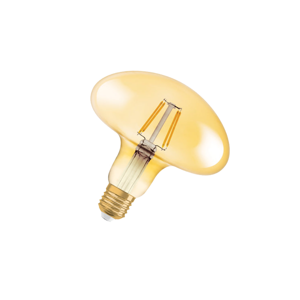Vintage 1906 LED CL MUSHROOM  FIL GOLD 40  4,5W/824 E27 120x122мм - гриб OSRAM