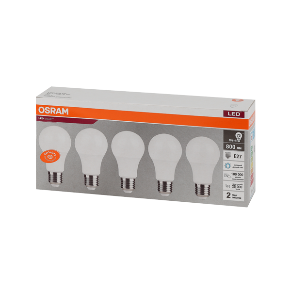 LVCLA75 10SW/865 230V E27 Экопак1X5 RU OSRAM LVCLA75 10SW/865 230V E27 Экопак1X5 RU OSRAM