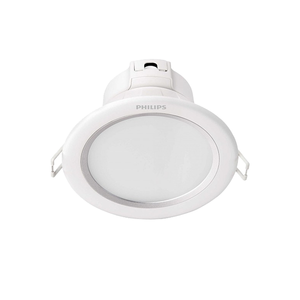 DOWNLIGHT, 8Вт, IP20, 2700K, белый+серебр, отв.d-125мм (кругл, встраив) - LED св-к PHILIPS DOWNLIGHT, 8Вт, IP20, 2700K, белый+серебр, отв.d-125мм (кругл, встраив) - LED св-к PHILIPS