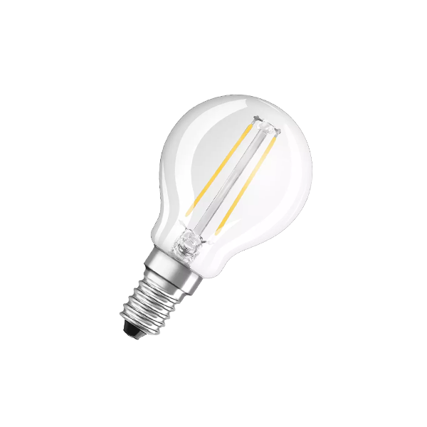 2,5W/827 (=25W) E14 PARATHOM FIL прозрачная - LED лампа шарик OSRAM