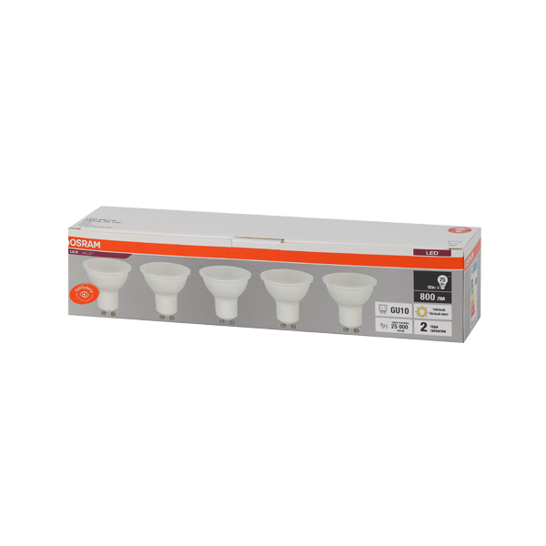 LVPAR1675 10SW/830 230V GU10 Экопак1X5 RU OSRAM LVPAR1675 10SW/830 230V GU10 Экопак1X5 RU OSRAM