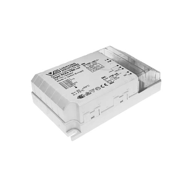 VS ECXe     MULTI/TERMINAL    700.165    500-700мА    17-30V/15-21W  ФИКС КАБ  104х68х31мм - драйвер