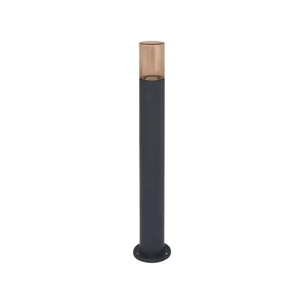 ENDURA E27 h=800mm IP44 (CLASSIC PIPE AMBER GREY) - Уличный садово-парковый светильник LEDVANCE