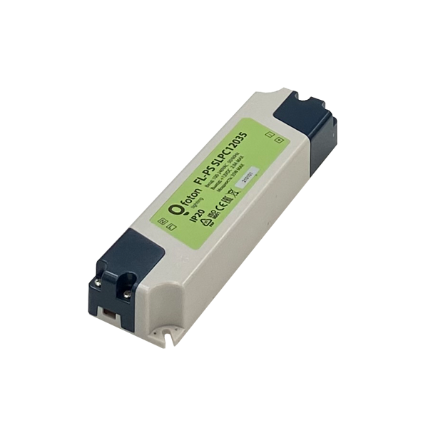 FL-PS SLPC12035 Pout= 35Вт, Uout=12В, Uin=175-240В, IP20, 145x34x22мм, 85г - пластик. транс-тор FL-PS SLPC12035 Pout= 35Вт, Uout=12В, Uin=175-240В, IP20, 145x34x22мм, 85г - пластик. транс-тор
