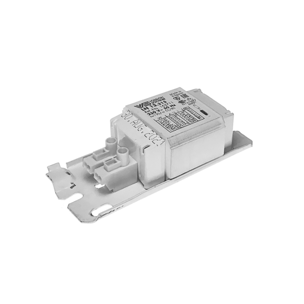 L 13.313  230V 0,65-0,18A 105x41x28 (для ЛЛ 2x6/8W_1x13W  КЛЛ 2x5/7/9W_1x13W) - дроссель VS