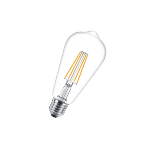 6W (=60W) E27 EDISON FILAMENT прозрачная - LED ЛАМПА PHILIPS