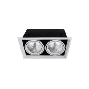 Карданный светильник FL-LED Grille-111-2 60W 4000K 370*185*150мм 60Вт 4800Лм FOTON LIGHTING Карданный светильник FL-LED Grille-111-2 60W 4000K 370*185*150мм 60Вт 4800Лм FOTON LIGHTING