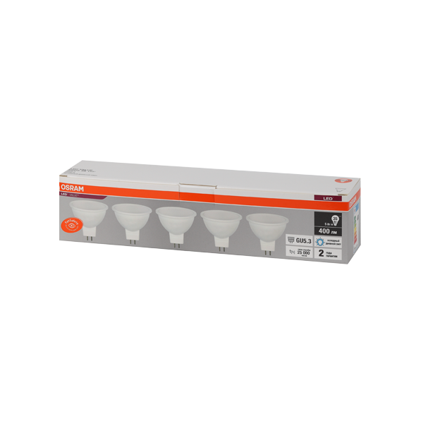 LVMR1635 5SW/865 230V GU5.3 Экопак1X5 RU OSRAM LVMR1635 5SW/865 230V GU5.3 Экопак1X5 RU OSRAM