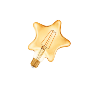 Vintage 1906 LED CL STAR     FIL GOLD 40  4,5W/824 E27 165x125мм - звезда OSRAM