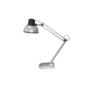 Бета К+ ННБ37-60-160 (220В, 60Вт, ЛОН/LED Е27, на подставке)  настол., без лампы, серебристый