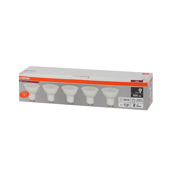 LVPAR1635 5SW/865 230V GU10 Экопак1X5  RU OSRAM