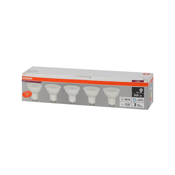 LVPAR1675 10SW/865 230V GU10 Экопак1X5 RU OSRAM