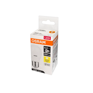 6.5W/830 (=60W) E27 230V Матовая LED Base RU - LED лампа Шарик OSRAM