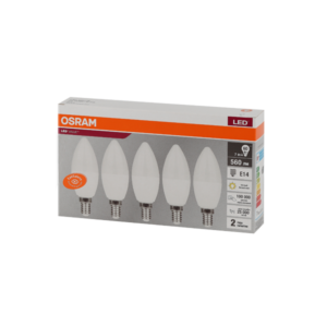 LVCLB60 7SW/830 230V E14 Экопак1X5  RU OSRAM