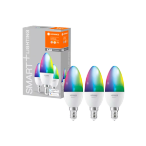 WiFi Candle Multicolour 40 5 W/ RGBW 2700K...6500K E14 470Lm Экопак1X3 RU LEDV WiFi Candle Multicolour 40 5 W/ RGBW 2700K...6500K E14 470Lm Экопак1X3 RU LEDV