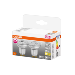 4.5W/927 (=50W) DIM GU10 230V 36° 350lm  LED Star  Экопак 1X2шт  - LED лампа PAR16 OSRAM
